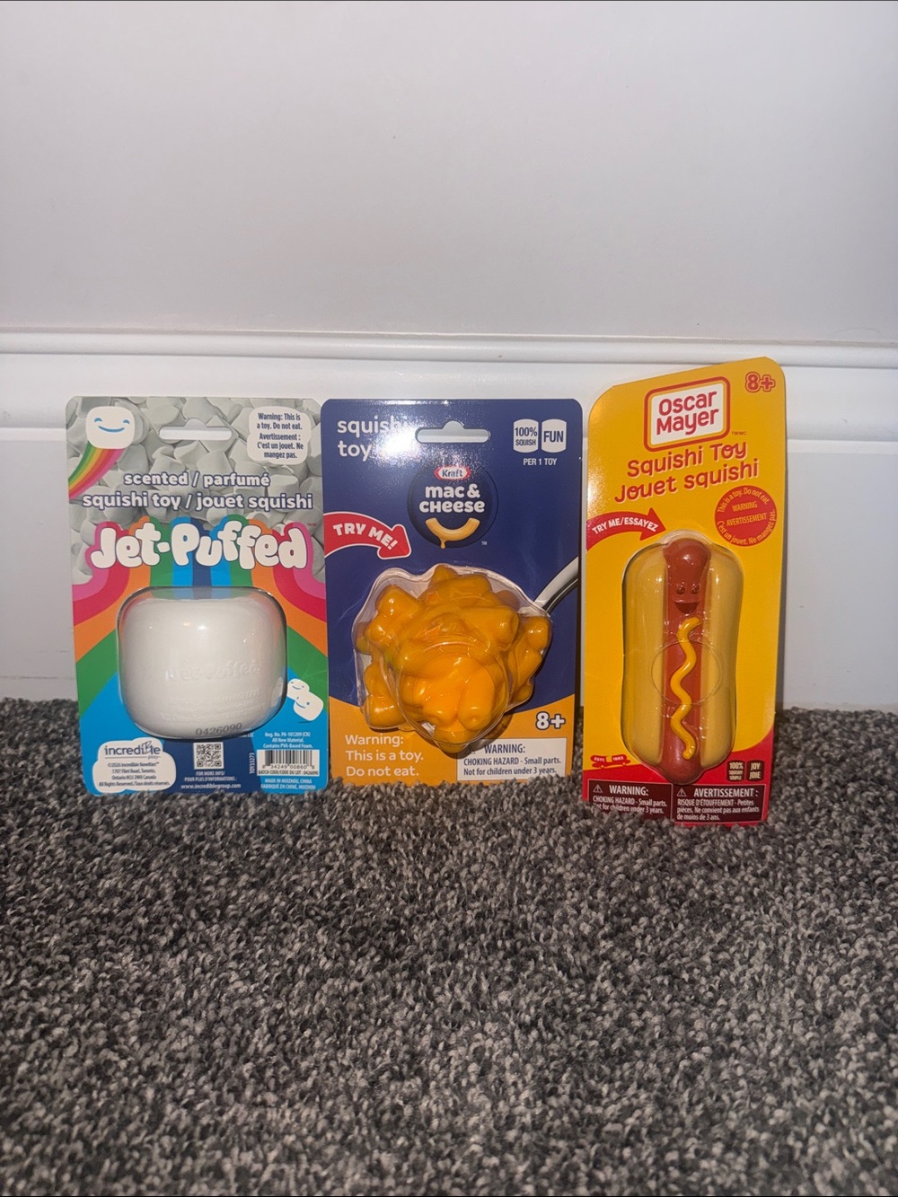 Yellow Hot Dog Squish Toy - Kids Toy